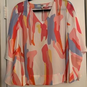 Crosby Patterned Andi Blouse in Marrakech